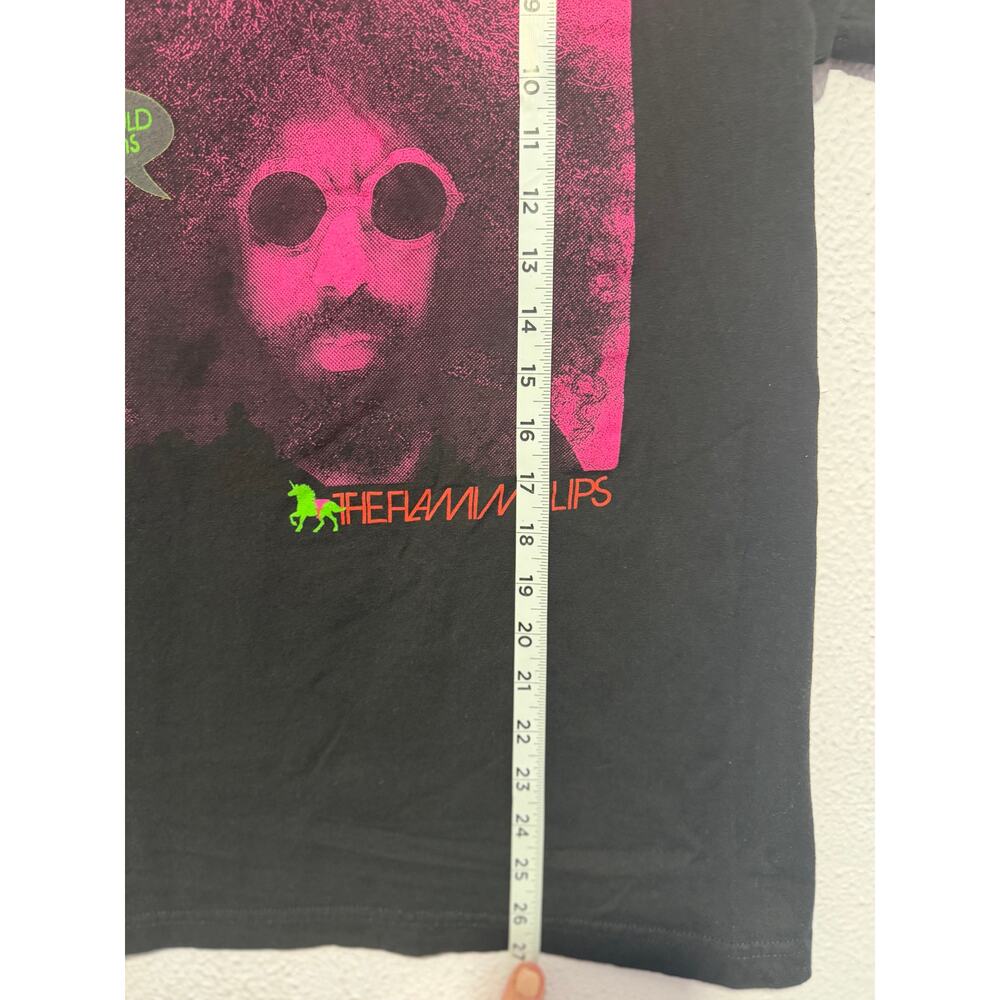 The Flaming Lips Tour 2017 Concert Tour Tee Shirt Mens Medium Tultex - Picture 3 of 8